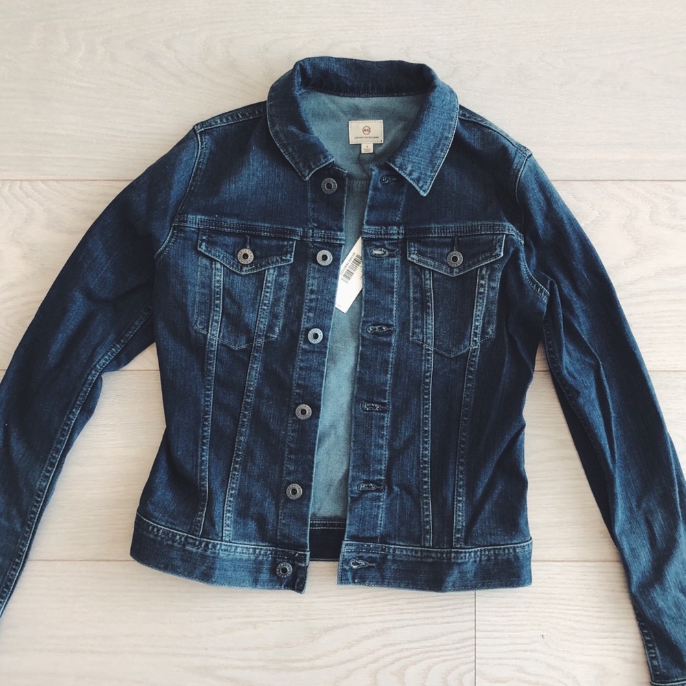AG jean jacket new with tags from Anthropologie